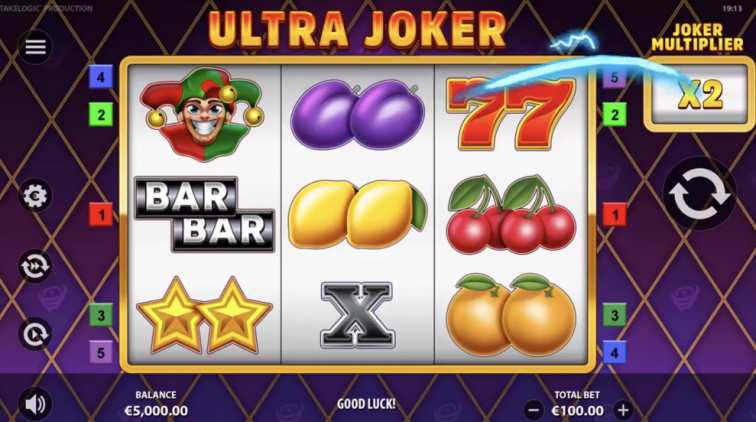 Ultra Joker reels